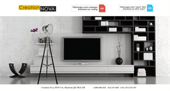 Desktop Screenshot of creationnova.com